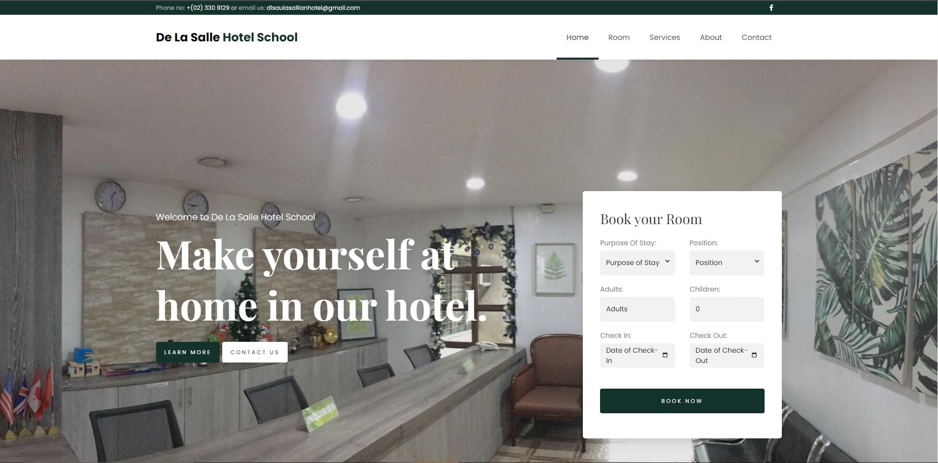 De La Salle Hotel School